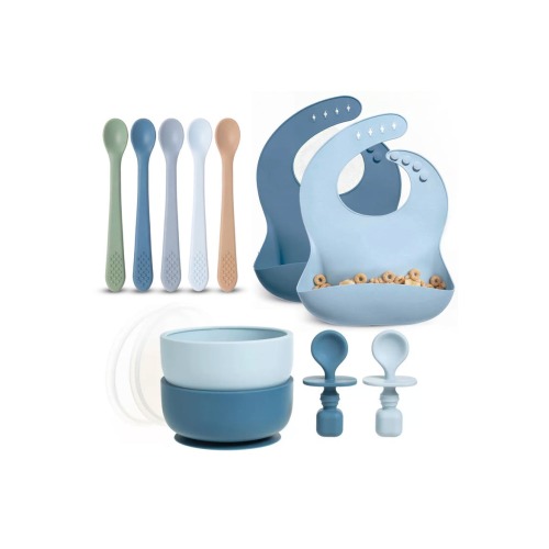 Silicone Baby Feeding Set 11-Piece