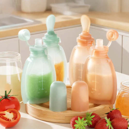 Liquid Silicone Baby Food Pouch – baby bertie