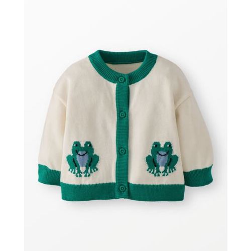 Baby Frog Cardigan Sweater | Hanna Andersson