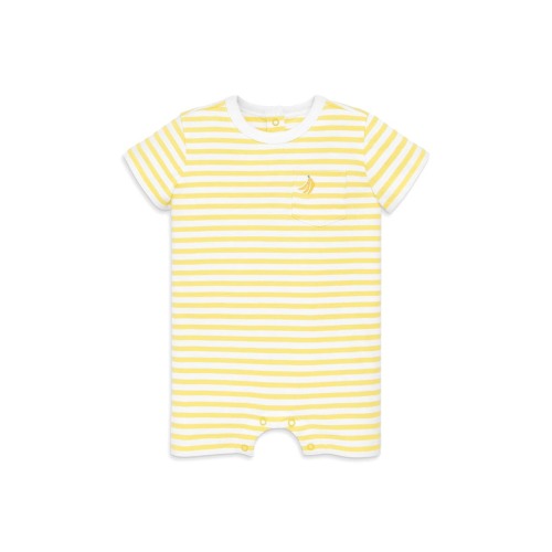 Baby Embroidered Stripe Pocket Shortie
