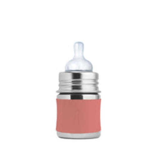 Pura Kiki 150ml Infant Stainless Steel Bottle - Rose