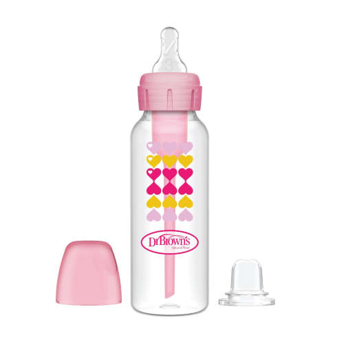 Dr. Brown's Natural Flow Anti-Colic Options+ Narrow Sippy Bottle Starter Kit