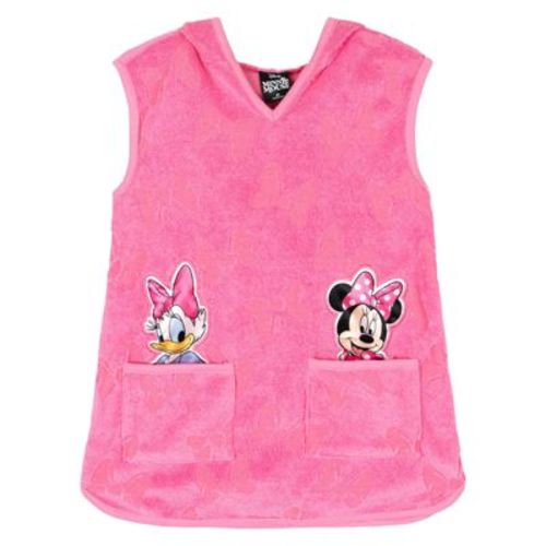 Disney Minnie Mouse Infant Baby Girls Loop Terry Cloth Hooded Swim Cover Up UPF 50+ Pink Daisy 12 Months