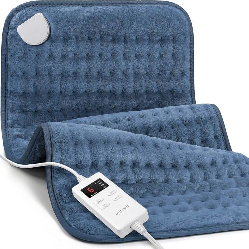 Heating Pad for Back & Period Cramps, Portable Heating Pad for Neck and Shoulders and Back, Electric Heating Pads Christmas Birthday Gifts for Women, Men, Mom, Dad