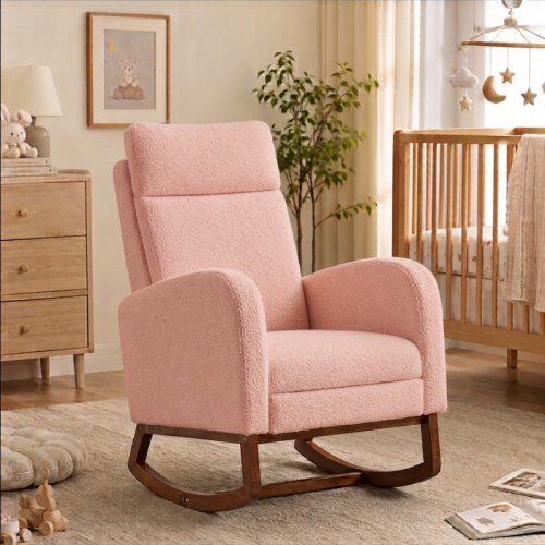 Isabelle & Max™ Rocking Chair with Footrest | Wayfair