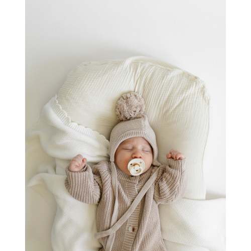 Knit Bonnet - Oat – Pine Kids Co
