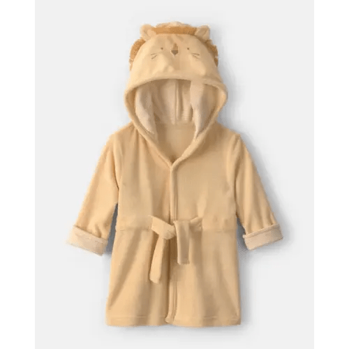 Baby Lion Terry Robe - Yellow | Carter's