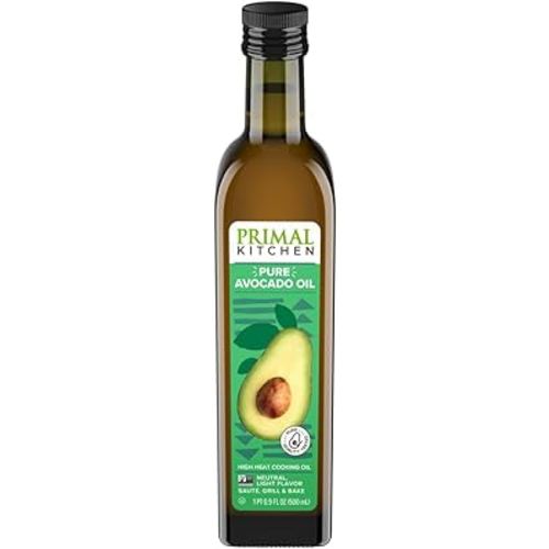Primal Kitchen Avocado Oil, Whole30 Approved, Certified Paleo, and Keto Certified, 16.9 Fluid Ounces