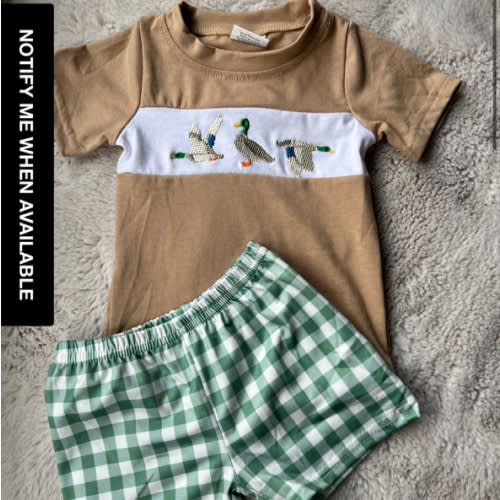Embroidered Mallard Duck Set – Little Southern Brand