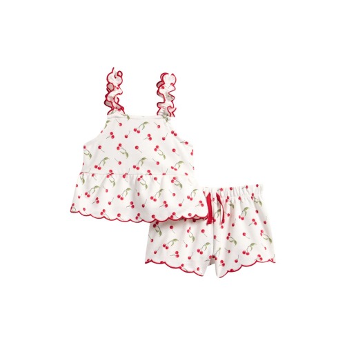 Cherry Tank & Shorts Set