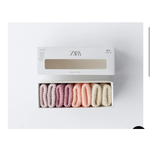 FOUR-PACK OF COLOR SOCKS - Light pink | ZARA Canada