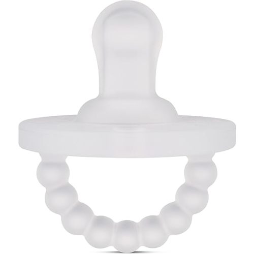 Ryan & Rose Cutie PAT Pacifier Teether (Flat, Clear)