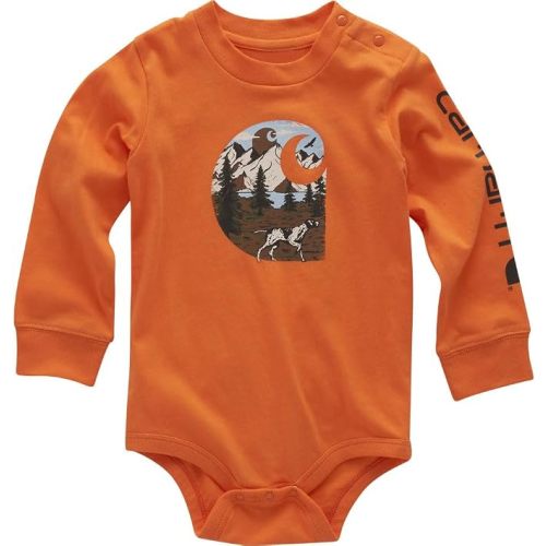 Carhartt Baby Cotton Bodysuit | 100% Cotton | 9 Months