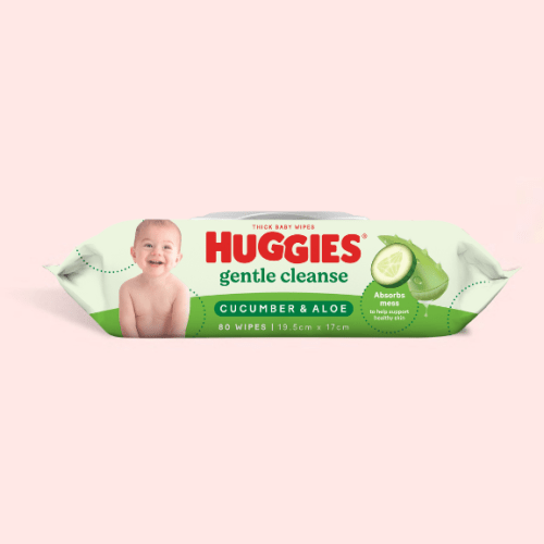 Huggies Gentle Cleanse Cucumber & Aloe Baby Wipes