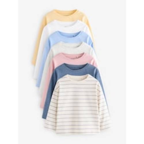 Buy Multi Long Sleeve T-Shirts 7 Pack (3mths-7yrs) from Next USA
