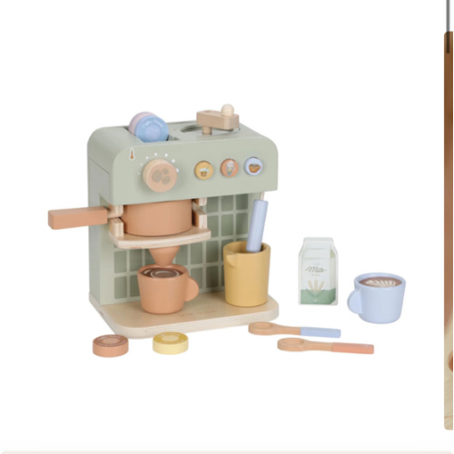 Wooden coffee maker - Green - Essentials