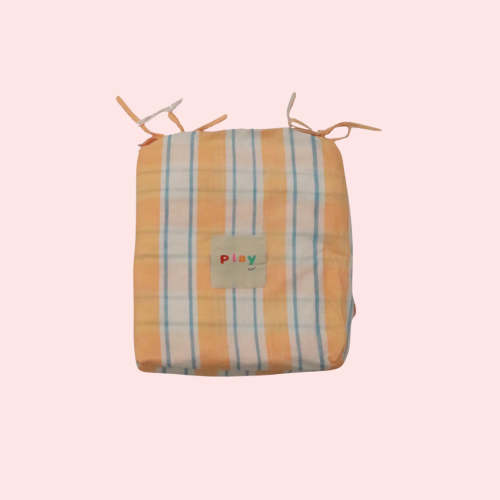Sea Stripe Fitted Frill Sheet Set – Play Linen