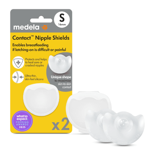 Medela Contact Nipple Shields and Case, 16mm