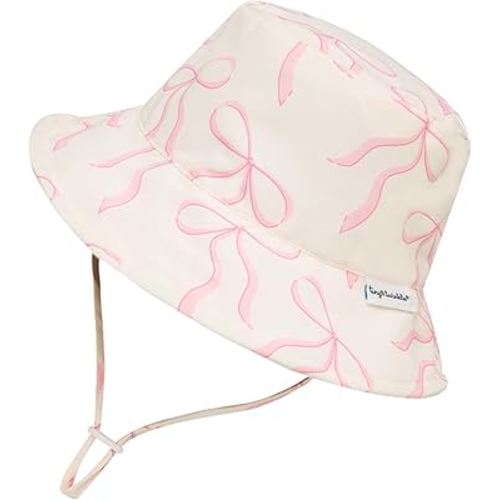 Tiny Twinkle Baby&Toddler Sun Hat|Adjustable UPF 50+ Bucket Hat for Infants&Kids|Lightweight Quick-Dry Hat for Beach&Swim