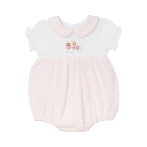 Short Sleeve Embroidered Striped Bubble, Pull Toys