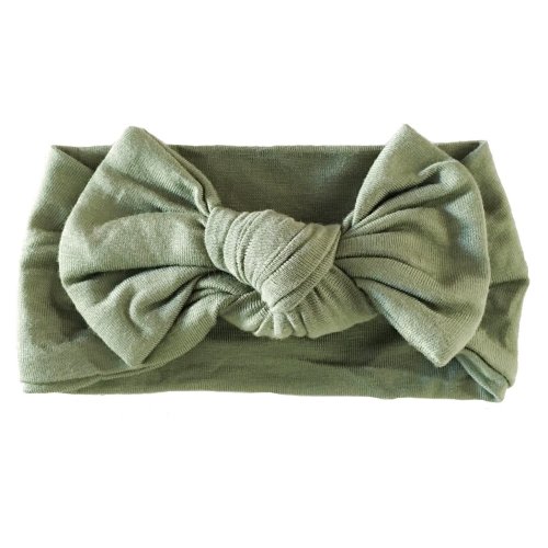 Knot Bow, Sage Bamboo