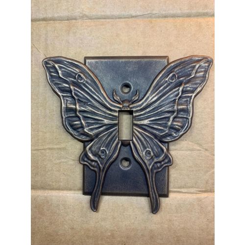 Ghost Moth light switch plate | Switch covers moth, Light switch cover butterfly, Salon suites