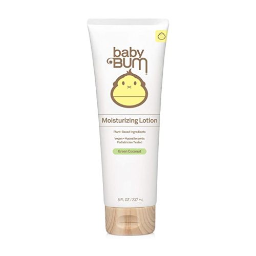 Baby Bum Everyday Lotion | Moisturizing Baby Body Lotion for Sensitive Skin with Shea and Cocoa Butter| Natural Fragrance | Gluten Free and Vegan | 8 FL OZ - 8 Fl Oz (Pack of 1)