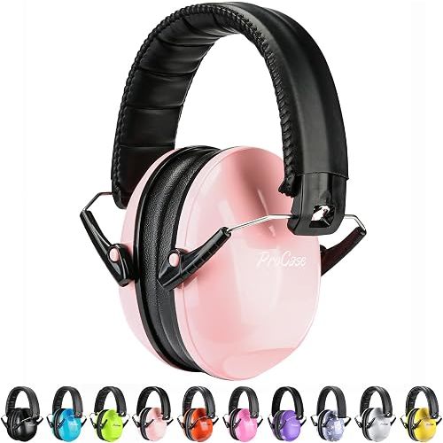 ProCase Protection auditive pour enfants, casque antibruit à SNR 27 dB pour enfants, protection auditive insonorisante, réduction du bruit, protection des oreilles pour feux d'artifice, autisme