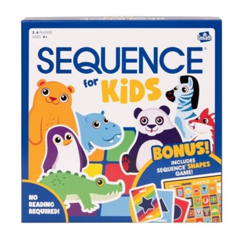Goliath SEQUENCE for Kids Board Game