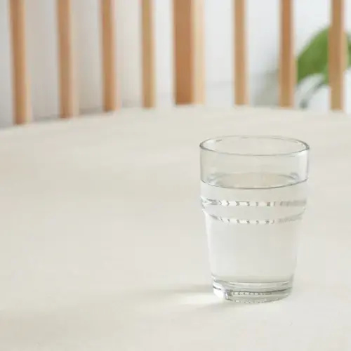 Organic Waterproof Crib Protector Pad | Avocado Green Mattress