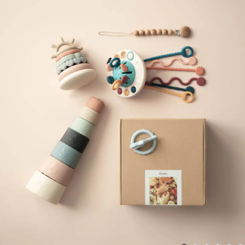 Baby Montessori Toys Gift Set | Infant toys | Moonkie