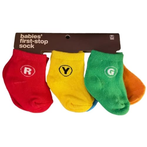 Babies First-Stop Socks (Set of 6)