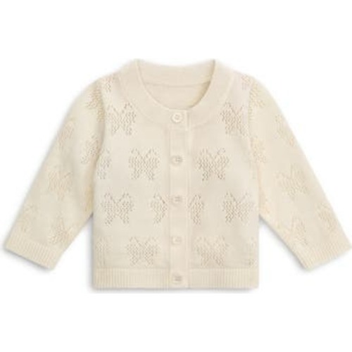 Pointelle Magnetic Cardigan, 3-6M