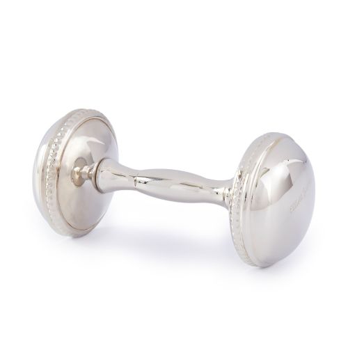 Mark & Graham Silver Rattle