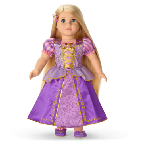 American Girl® Disney Princess Rapunzel 18-inch Doll
