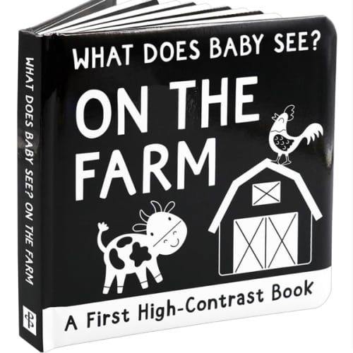 What Does Baby See? On the Farm (High Contrast Board Book)