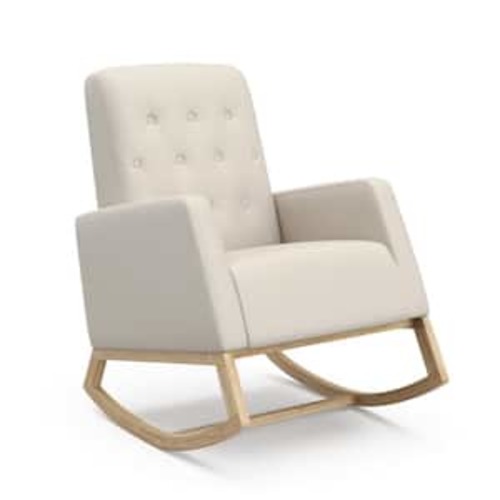 Northern Lights Natural with Ivory Nursery Rocker