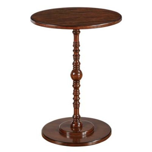 Breighton Home Classic Accents Sanibel Beach Spindle Table in Espresso