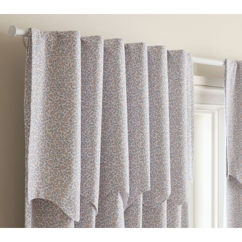 Rylee + Cru Garden Scallop Blackout Curtain