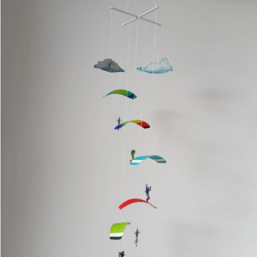 Skydiving mobile OPTION WITH CLOUDS
