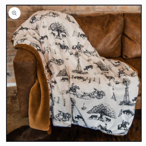 Heaven on Earth Plush Throw Blanket – Cowkid Clothing Company