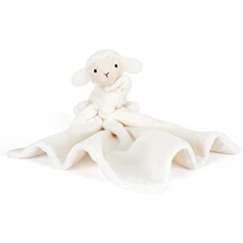 Jellycat Bashful Lamb Baby Stuffed Animal Security Blanket