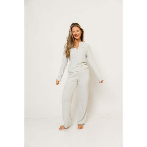 Callie Set in Light Heather Grey