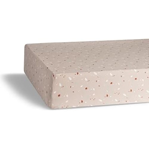 Parker Baby Soft & Durable Fitted Baby Crib Sheets | Snug Fit for Standard Crib Mattresses | Machine Washable, Fade-Resistant & Modern Nursery Designs