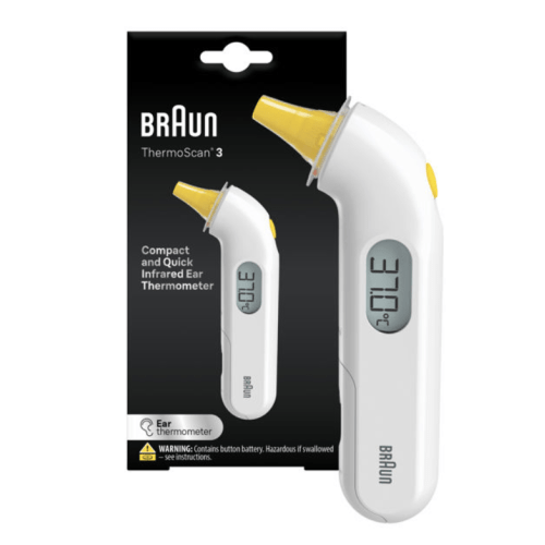 Braun Thermoscan 3 Ear Thermometer 1 each | TerryWhite Chemmart