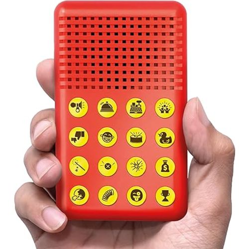 KNUCKLHEAD Sound Effects Machine - 16 Hilarious Sounds - Boys Noise Maker Prank Gifts for Kids- 6 7 8 9 10 Year Old Boy Gifts - Fun Boys Toys for Ages 8-13 - Cool Gadgets for Teens Gift