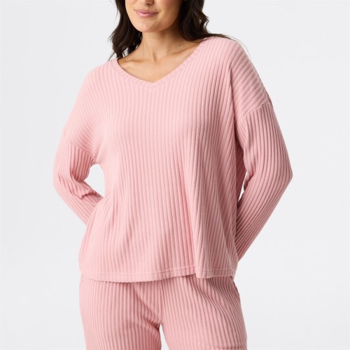 &me Women's Long Sleeve Top - Pink