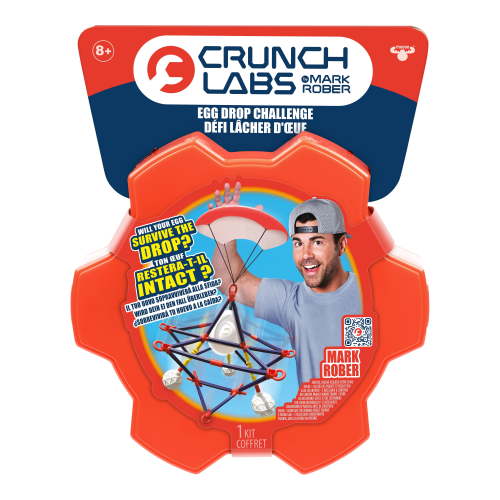 Crunch Labs by Mark Rober, Experience Mind Blowing Fun with The Egg Drop Challenge, Ages 8+