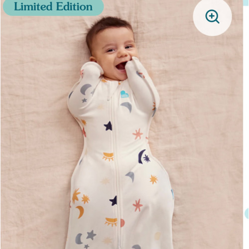 Swaddle Up™ 1.0 TOG Organic Cotton Buff Lunar – Love to Dream US