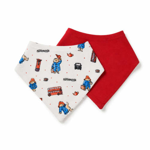 London Paddington | Organic Bandana Bib, 2-Pack – L'ovedbaby